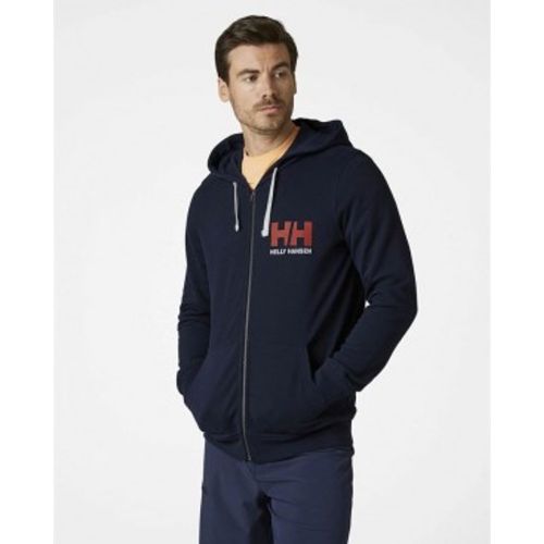 Sweat marin avec logo HH Full Zip (S), Casuel, Sport, Coton, Manche longue - Helly Hansen - Modalova