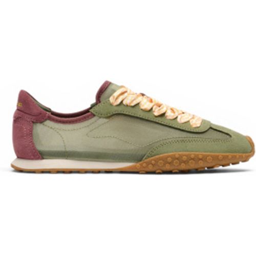 Trainers Bridge Solid Mesh Sage (38), Cuir, Plat, Lacets, Casuel, Vert - HOFF - Modalova