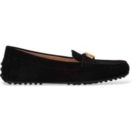 Mocassins Barnsbury en daim (37.5), Plat, Cuir, Aucun, Casuel, Classique - Lauren Ralph Lauren - Modalova