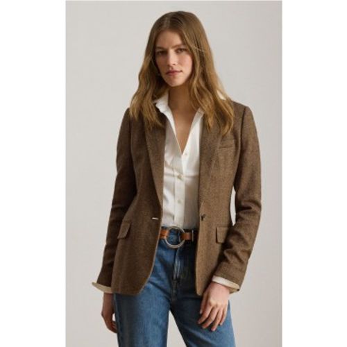 P13676001 Blazer en mélange de coton chevron (36), Casuel, Classique - Lauren Ralph Lauren - Modalova