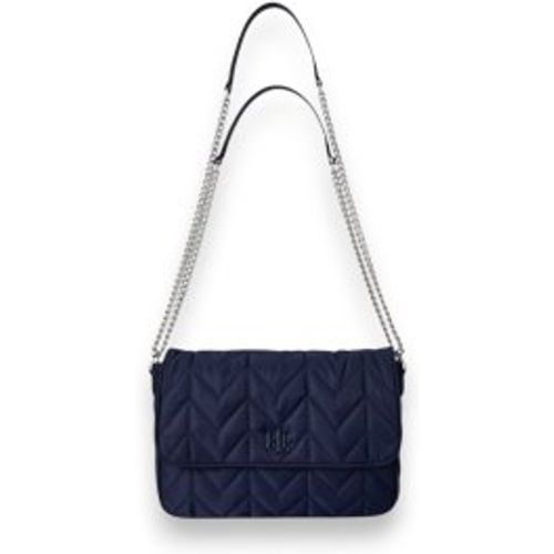 P04319001 Stevie medium messenger bag quilted (OSFA), Casuel, Durable, Nylon recyclé, Marine - Lauren Ralph Lauren - Modalova