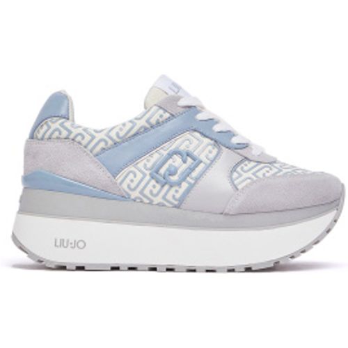 BA6019PX823S3972 Baskets en cuir Maxi Wonder Plus 02 (39), 1 à 3 cm, Lacets - Liu Jo - Modalova