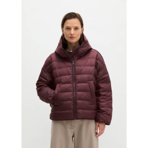 Veste matelassée en duvet avec capuche décontractée (34), Casuel, Grenat, Polyester - Marc O'Polo - Modalova