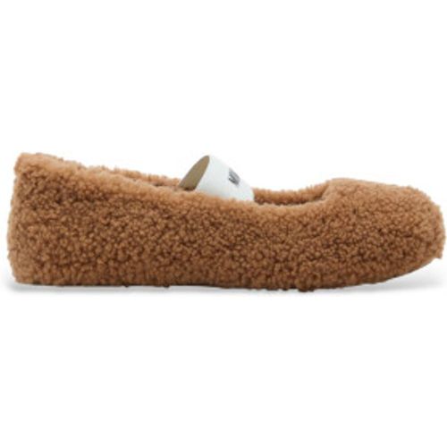 D2400010 Ballerines en cuir de shearling (39), Plat, Aucun, Casuel - moon boot - Modalova