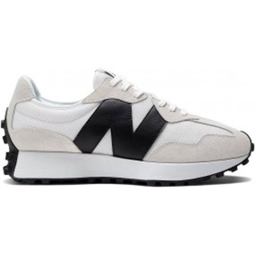 MS327V1 Baskets en cuir 327 (42), Blanc, Plat, Lacets, Casuel - New Balance - Modalova