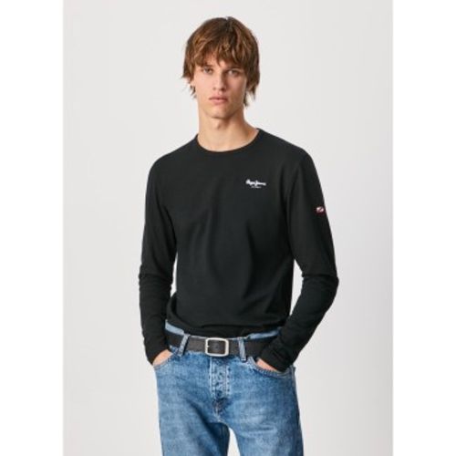 PM508211 T-shirt B Sico Original 2 Long N (S), Casuel, Coton, Manche courte - Pepe Jeans - Modalova