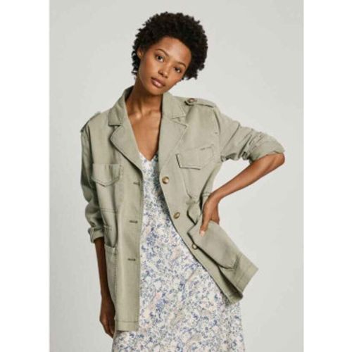 PL402425 Veste Annie (XS), Casuel, Vert, Coton - Pepe Jeans - Modalova