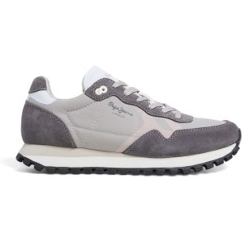 PLS40020 Chaussures en cuir Brit-On Prints (40), Plat, Lacets, Casuel - Pepe Jeans - Modalova