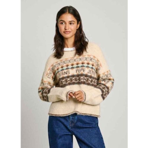PL702193 Pull Hitty écru (XS), Casuel, Polyester - Pepe Jeans - Modalova