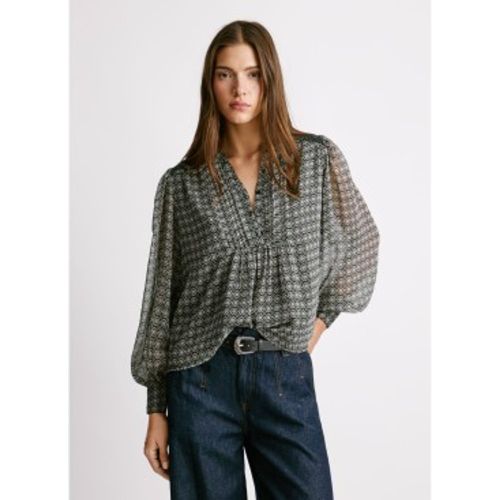 PL3051251 Chemisier Pretty (L), Noir, Casuel, Polyester, Manche longue - Pepe Jeans - Modalova