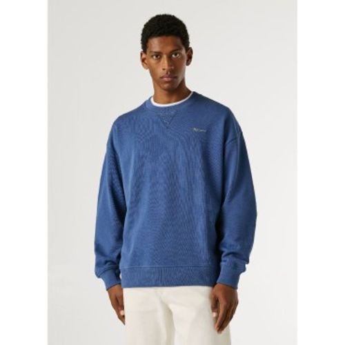 PM5800154 Sweatshirt Geo Small Logo (L), Casuel, Coton, Marine - Pepe Jeans - Modalova
