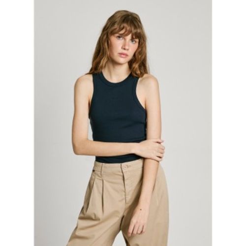 PL506035 T-shirt Marian (XS), Casuel, Coton, Sans manches / bretelles, Marine - Pepe Jeans - Modalova