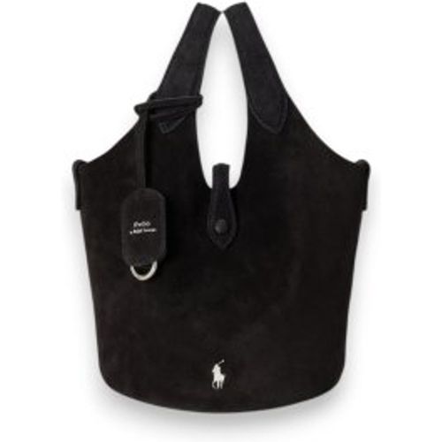 P23820002 Sac tote croisé Polo Play en daim (OSFA), Casuel, Cuir - Polo Ralph Lauren - Modalova