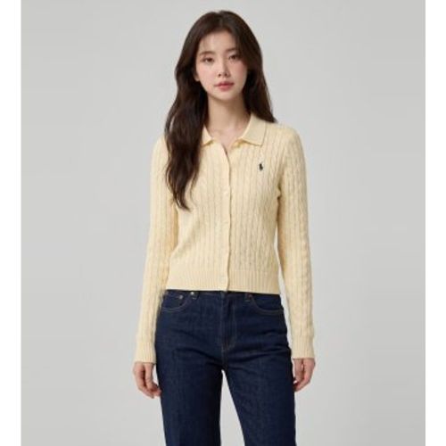 Cardigan en coton à torsades (XS), Casuel - Polo Ralph Lauren - Modalova