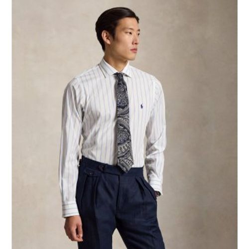 B15309005 Chemise en popeline Custom Fit à rayures , (38), Casuel, Coton, Classique, Manche longu - Polo Ralph Lauren - Modalova