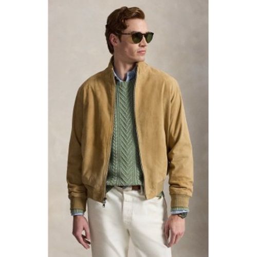 Veste Charleton en daim (L), Casuel, Cuir - Polo Ralph Lauren - Modalova