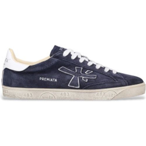 STEVEN Steven - Baskets en cuir (40), Plat, Lacets, Casuel - Premiata - Modalova
