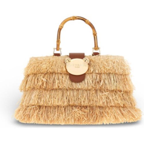 Riad Fringes Panier sac (OSFA), Marron, Beige, Casuel, Polyuréthane - RUE MADAM PARIS - Modalova