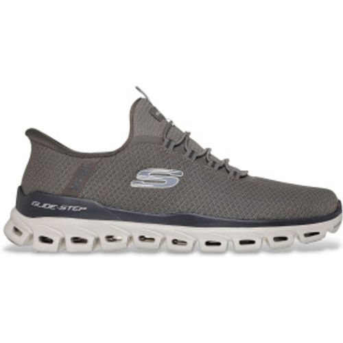 Slip-ins Glide Step Noxus pantoufles marron verdâtre (44), Plat, Lacets, Casuel - Skechers - Modalova