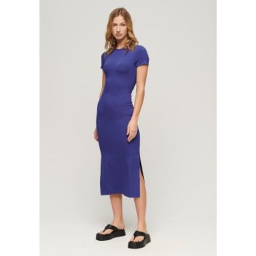 W8011613A Robe chemise midi (XL), Casuel, Viscose, Manche courte - Superdry - Modalova