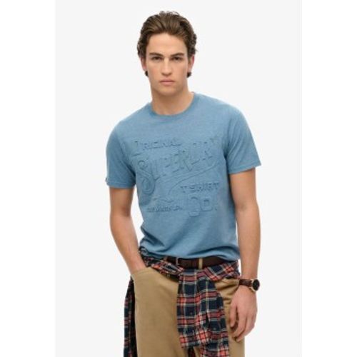 M1012100A T-shirt Workwear (M), Casuel, Coton, Manche courte, Durable - Superdry - Modalova