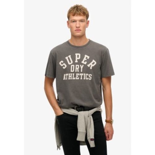 M1012176A Athletic Essential graphic T-shirt (S), Casuel, Coton, Manche courte - Superdry - Modalova