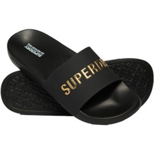 MF310255A Tongs végétaliennes avec logo (44/45), Plat, Aucun, Beachwear - Superdry - Modalova