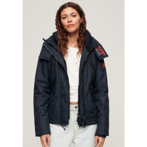 W5011652A Veste coupe-vent à capuche Mountain (S), Casuel, Polyester, Manche longue, Marine - Superdry - Modalova