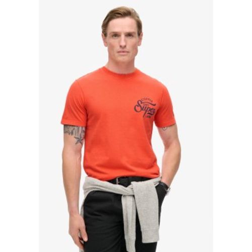 M1012024A Copper Label Chest Graphic T-shirt (XXL), Casuel, Coton, Manche courte - Superdry - Modalova