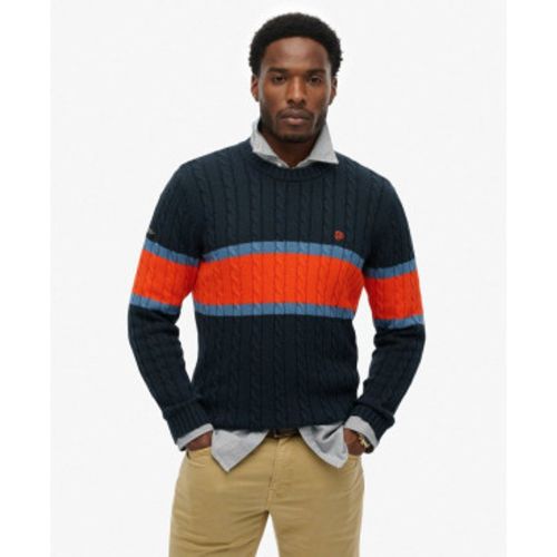 M6110710A Pull à rayures (XXL), Casuel, Coton - Superdry - Modalova