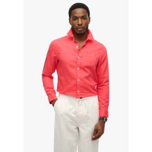 M4011005A Chemise en lin et coton (L), Casuel, Manche longue - Superdry - Modalova