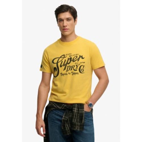 M1012352A T-shirt décontracté Industry Worker (L), Casuel, Coton, Manche courte - Superdry - Modalova