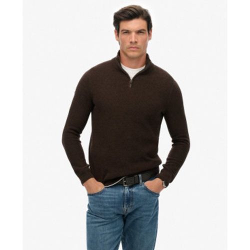M6110682A Jersey Texture Half Zip (M), Casuel, Coton - Superdry - Modalova