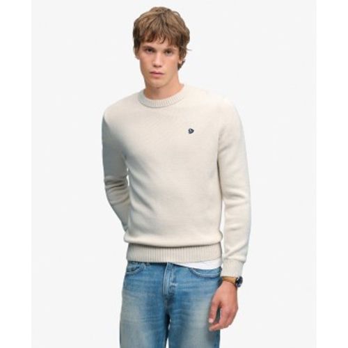 M6110717A Pull Preppy en coton cassé (XXL), Casuel, Manche longue - Superdry - Modalova