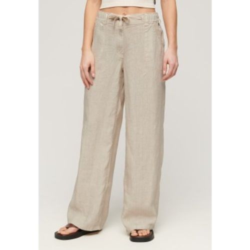 W7011006A Pantalon en lin à taille basse (L), Casuel - Superdry - Modalova