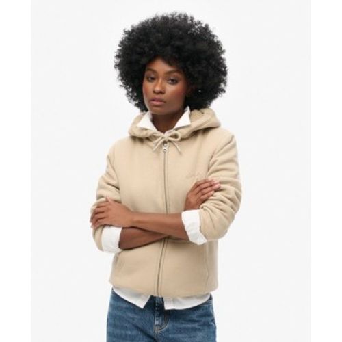 W2012323A Sweat à capuche et fermeture éclair Borg Lined (XL), Casuel, Coton - Superdry - Modalova