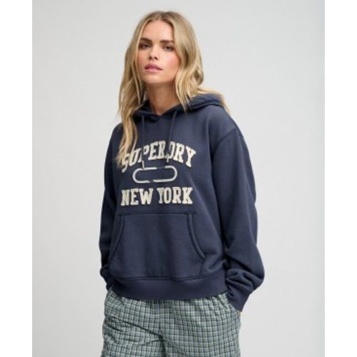 W2012713A Sweat à capuche Applique Crop (XXS), Casuel, Coton - Superdry - Modalova
