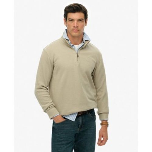 M2014342A Sweat à demi-zip RIB (M), Casuel, Coton - Superdry - Modalova
