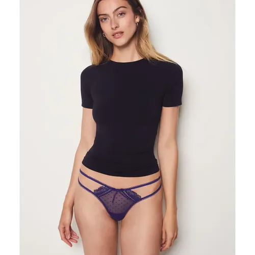 Tanga dentelle et tulle - Petra - M - Etam - Modalova