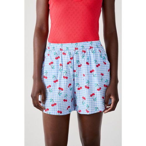 Short imprimé vichy avec des cerises - Cirulea - XS - Etam - Modalova