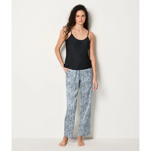 Pantalon de pyjama satiné léopard - Simeo - M - Etam - Modalova