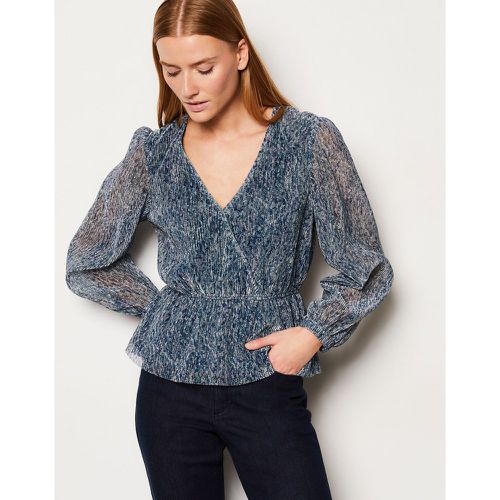 Blouse manches longues irisée - Leonie Imp - XS - Etam - Modalova