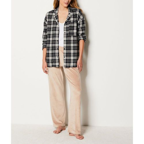 Pantalon de pyjama en velours - Polka - XS - Etam - Modalova