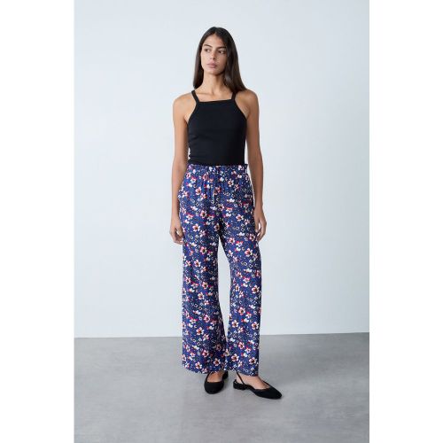 Pantalon large à motifs fleuris - Vilma Imp - XS - Etam - Modalova