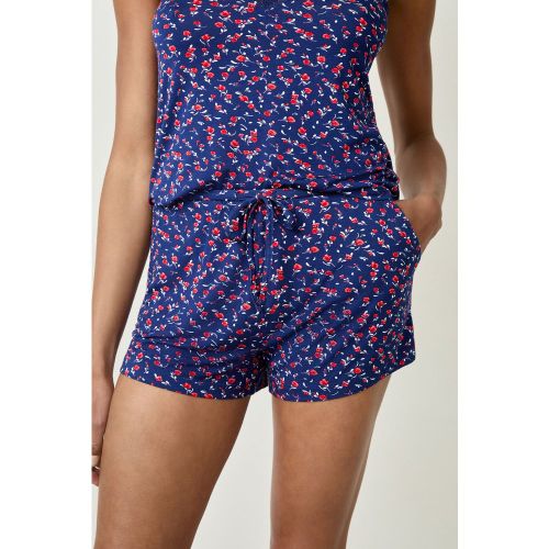 Short de pyjama à motifs fleuris - Molly Fleurs - XS - Etam - Modalova