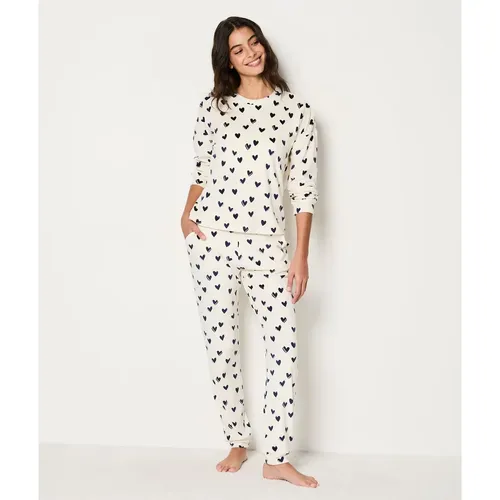 Ensemble 2 pièces de pyjamas à motifs cœur - Gisette - XL - Etam - Modalova