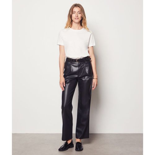 Pantalon coupe large simili cuir - Jordi - L - Etam - Modalova