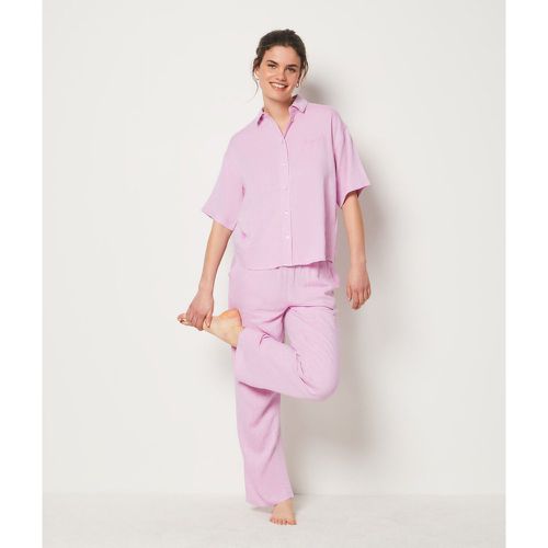 Pantalon de pyjama en lin - Bodes - XS - - Etam - Modalova