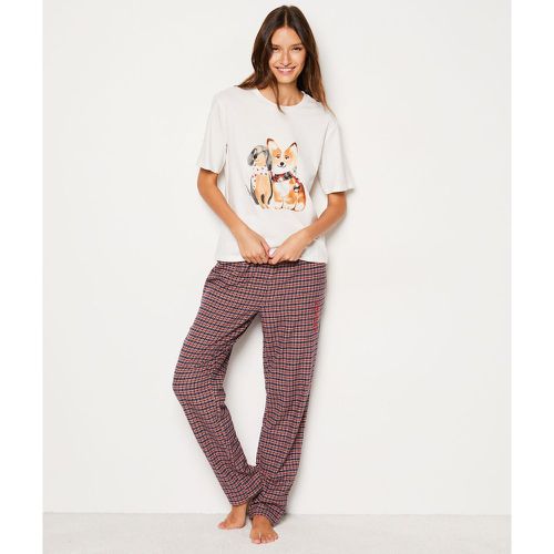 Pantalon de pyjama à carreaux - Gilson - XS - Etam - Modalova