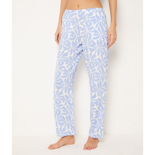 Pantalon de pyjama fleuri coupe large 7/8ème - Helko - M - - Etam - Modalova